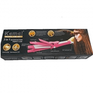 KM-987 3 in 1 Hair Straightener