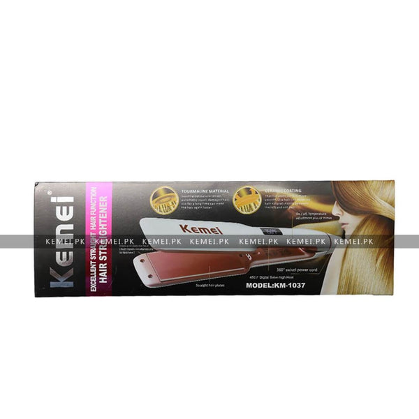 Kemei Km-1037 Professional Digital Hair Straightener