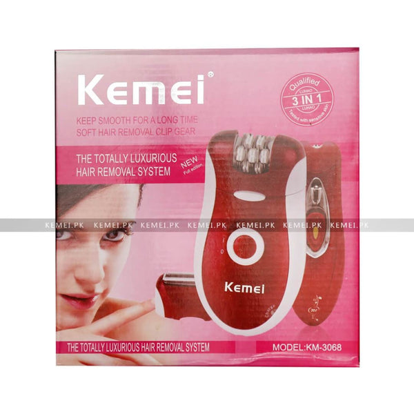 Kemei Km-3068 3 In 1 Shaver Epilator