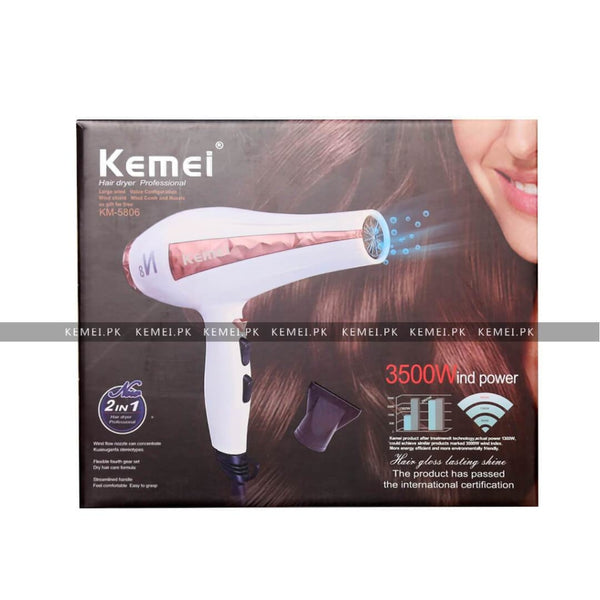 Kemei Km-5806 Professional Hair Dryer