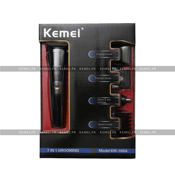 Kemei Km-590A 7 In 1 Grooming Kit