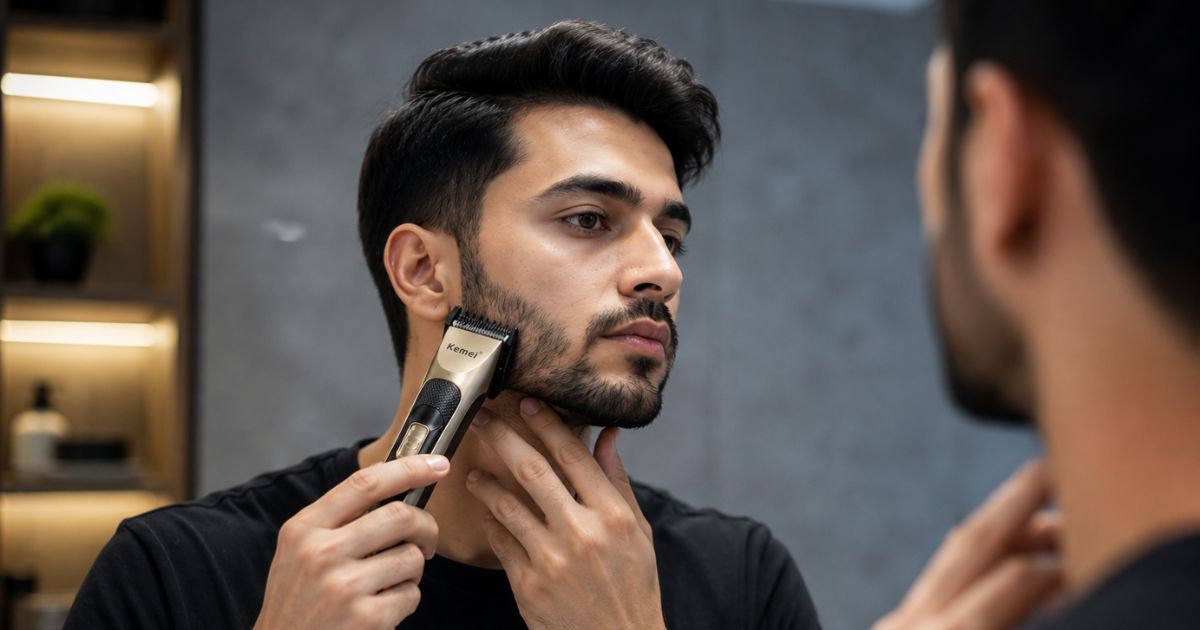 How to Use Trimmer for Perfect Grooming – Kemei Pakistan