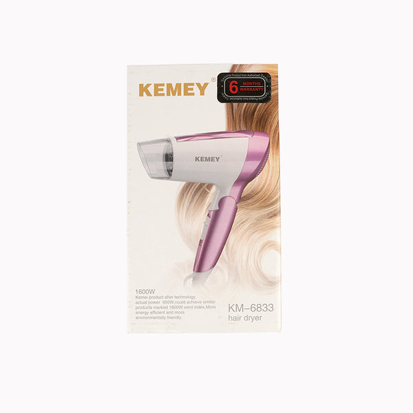 Kemei KM-6833 Professional 1600W Hair Dryer