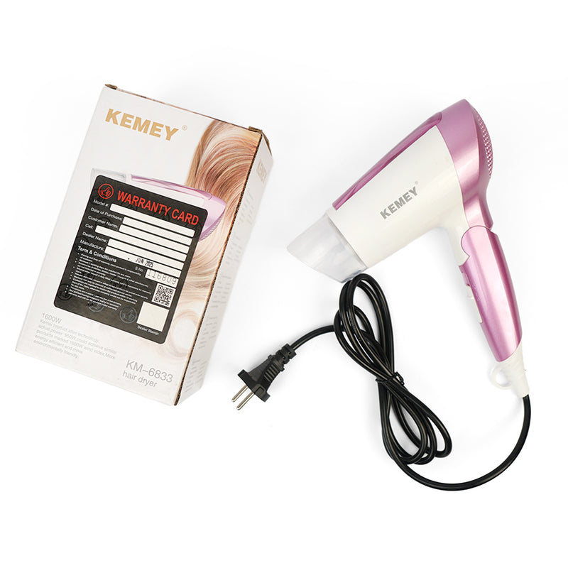 KM-6833 Professional 1600W Hair Dryer