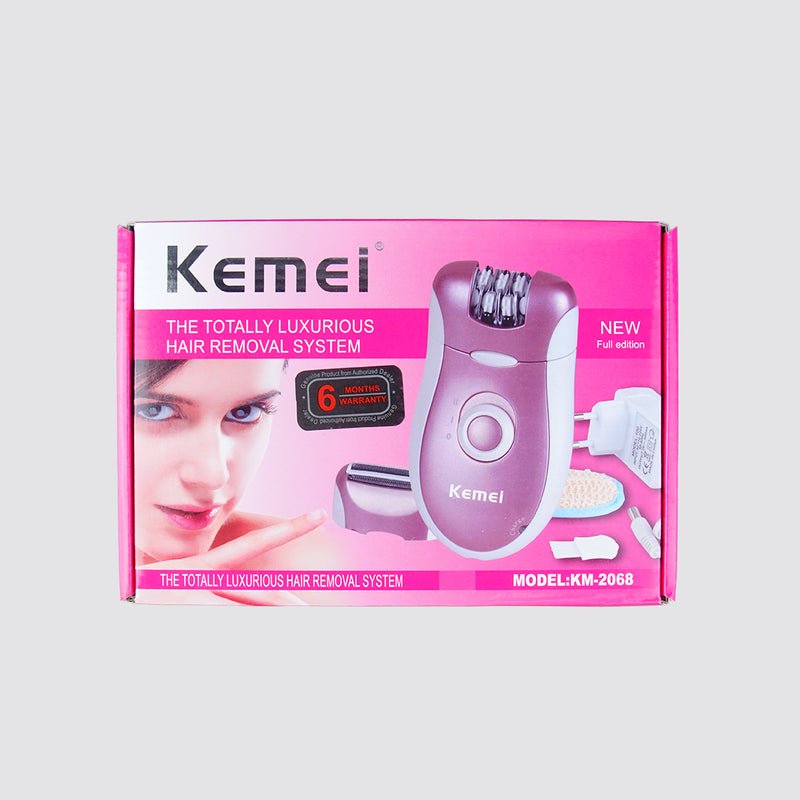 KM-2068 2 in 1 Shaver Epilator