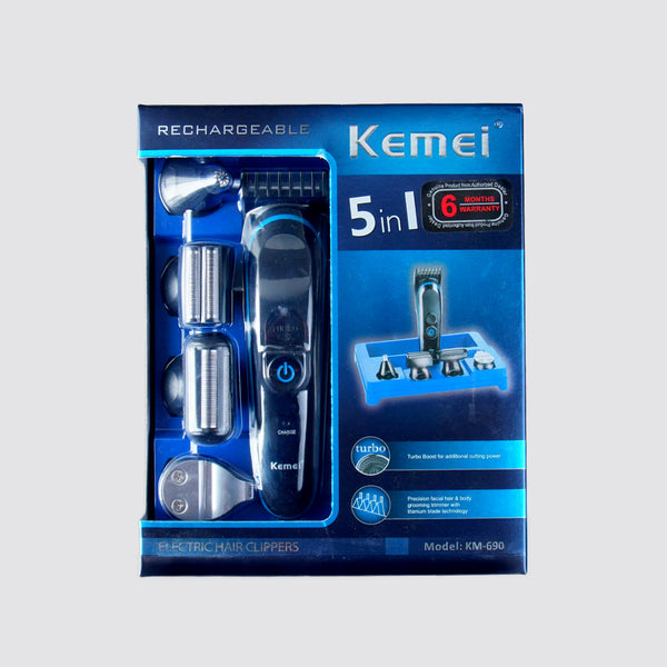 KM-690 5 in 1 Grooming Kit