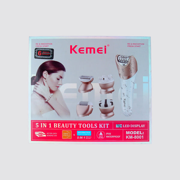 KM-8001 5 in 1 Shaver Epilator