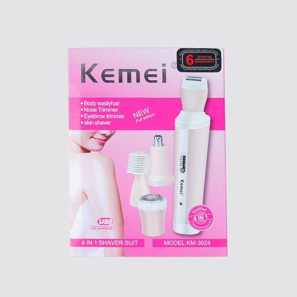 Kemei KM-3024 4 in 1 Shaver Unit