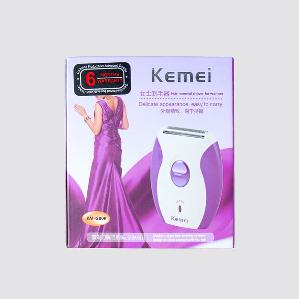 Kemei KM-280R Hair Removal Shaver for Women