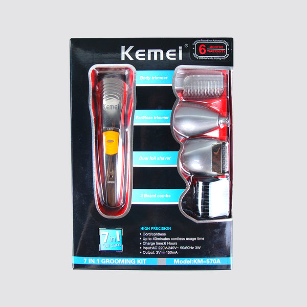 KM-570 7 in 1 Grooming Kit