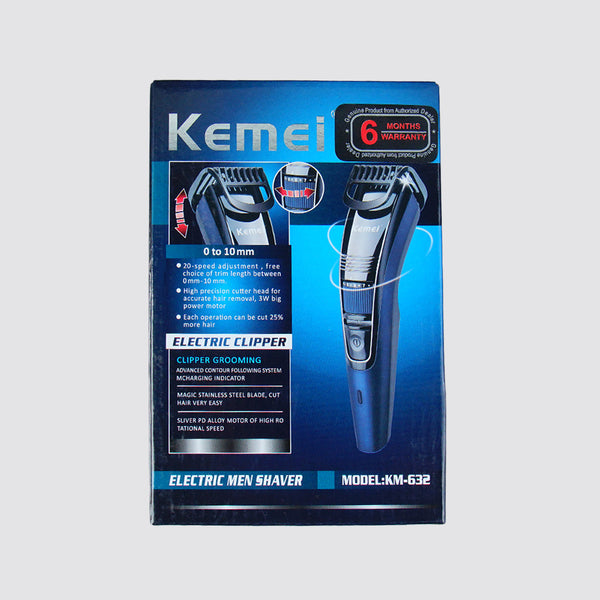 Kemei KM-632 Hair Trimmer Rechargeable