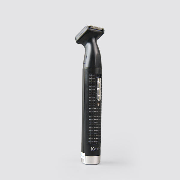Kemei KM-728 2 in1 Rechargeable Nose Hair Trimmer for Men