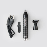 KM-728 2 in1 Rechargeable Nose Hair Trimmer for Men