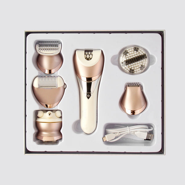 Kemei KM-7115 — 6-in-1 Beauty Care Kit