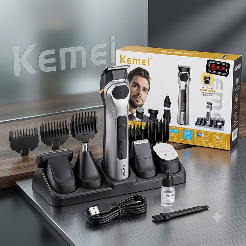 KM-1791 14-in-1 Multi Grooming Kit