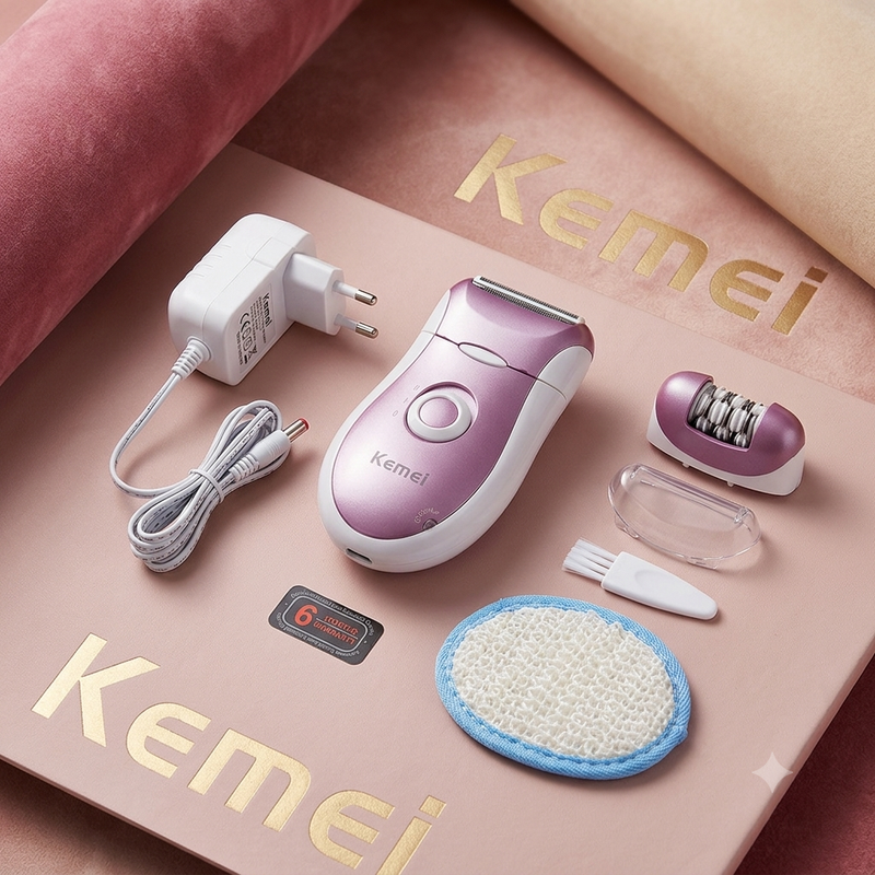 KM-2068 2 in 1 Shaver Epilator