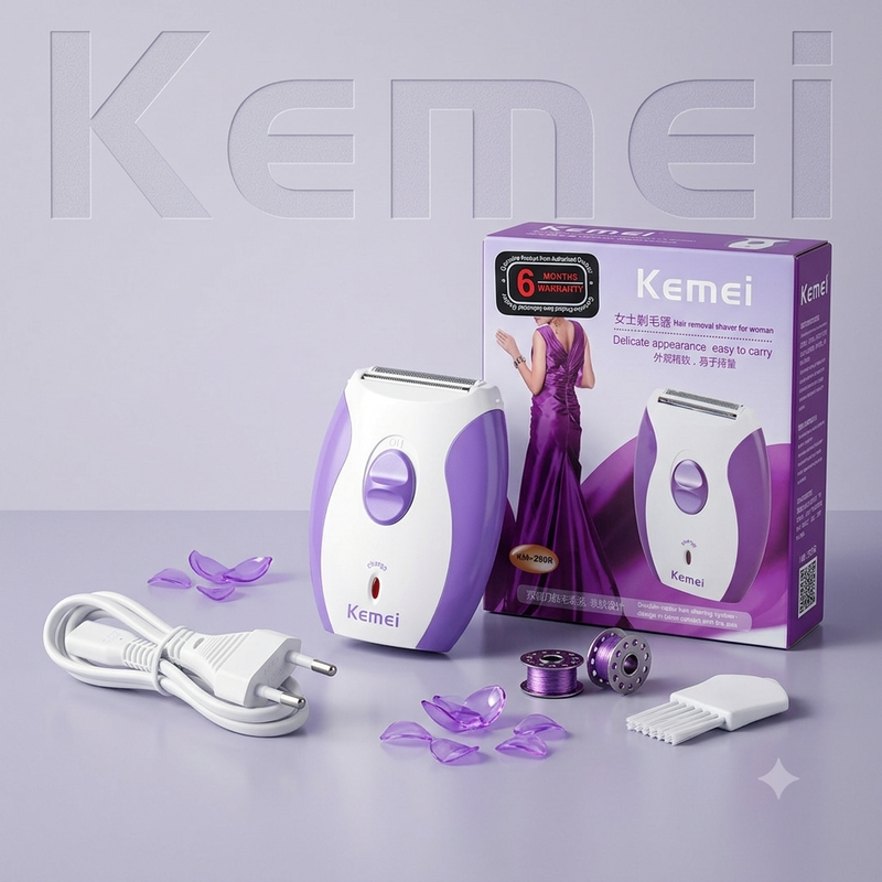 KM-280R Hair Removal Shaver for Women