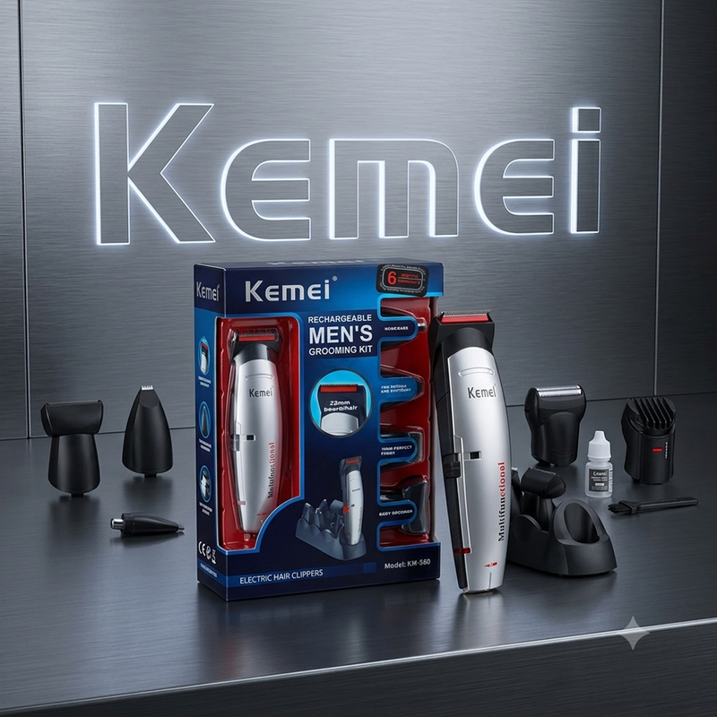 KM-560 7 in 1 Grooming Kit
