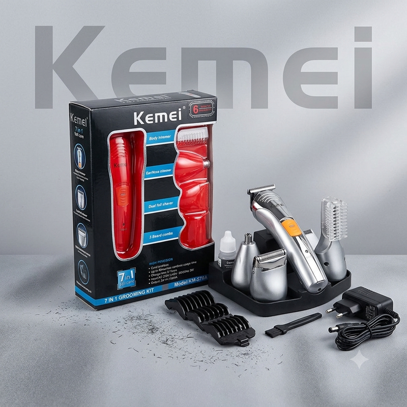KM-580 7 in 1 Grooming Kit