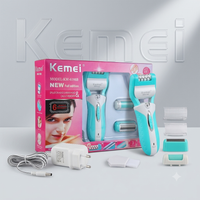 KM-6198 3 in 1 Shaver Epilator