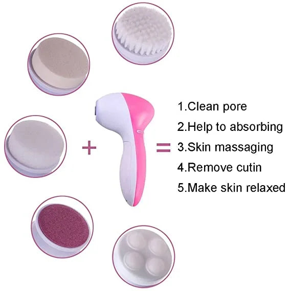 Kemei AE-8782 5 in 1 Beauty Care Facial Massager