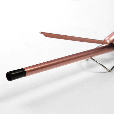 KM-1323 Thin Curler 9mm Fast Heating With Ceramic Coating - Kemei Pakistan