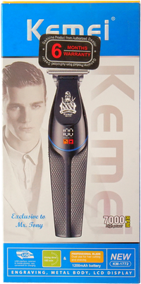 KM-1772 Professional Hair Trimmer - Kemei