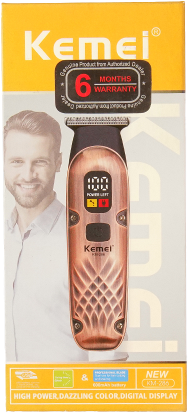 KM-286 Professional Hair Trimmer - Kemei
