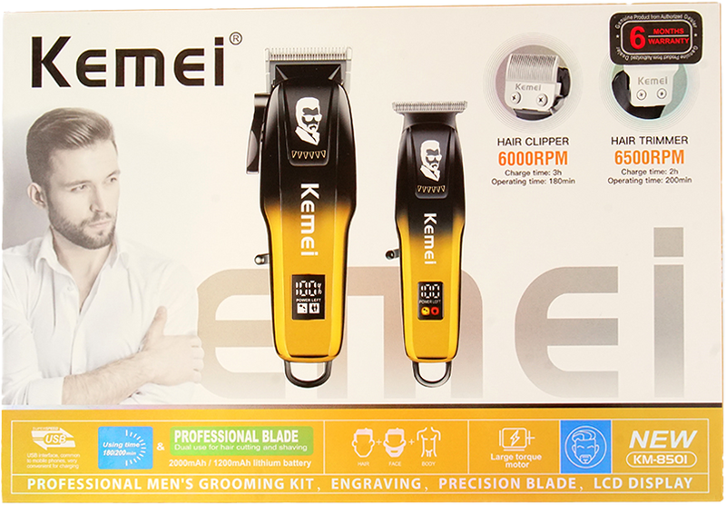 KM-8501 Professional Grooming Kit - Kemei