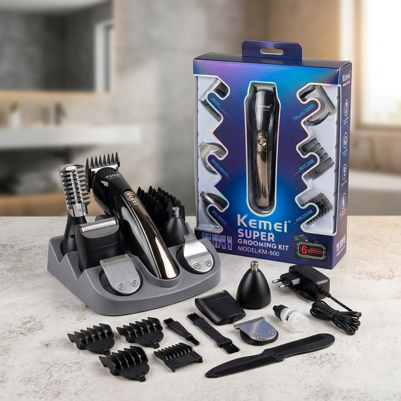 KM-600 11 in 1 Grooming Kit