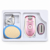 KM-2068 2 in 1 Shaver Epilator