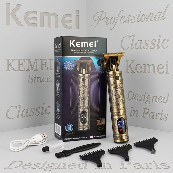 Kemei KM-T9D Professional Hair Clipper For Men
