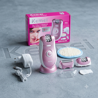 KM-2068 2 in 1 Shaver Epilator
