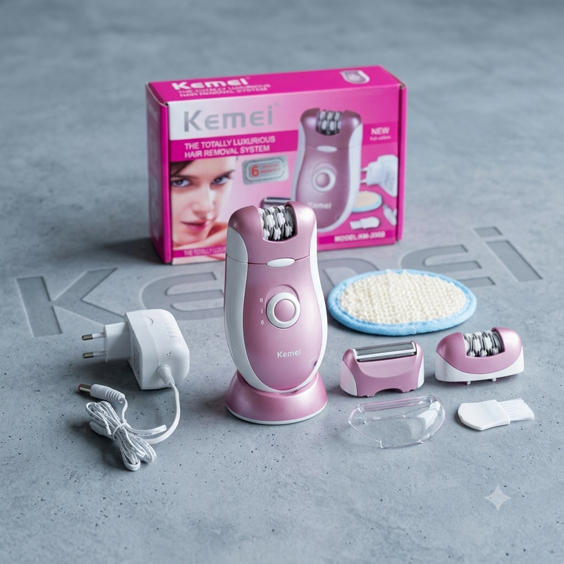 KM-2068 2 in 1 Shaver Epilator
