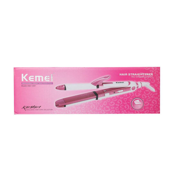 KM-1291 3 in 1 Hair Straightener