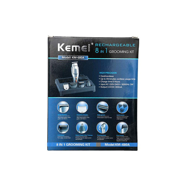 KM-680 8 in 1 Grooming Kit