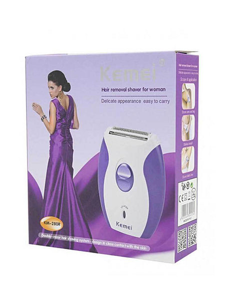 Kemei KM-280R Hair Removal Shaver for Women