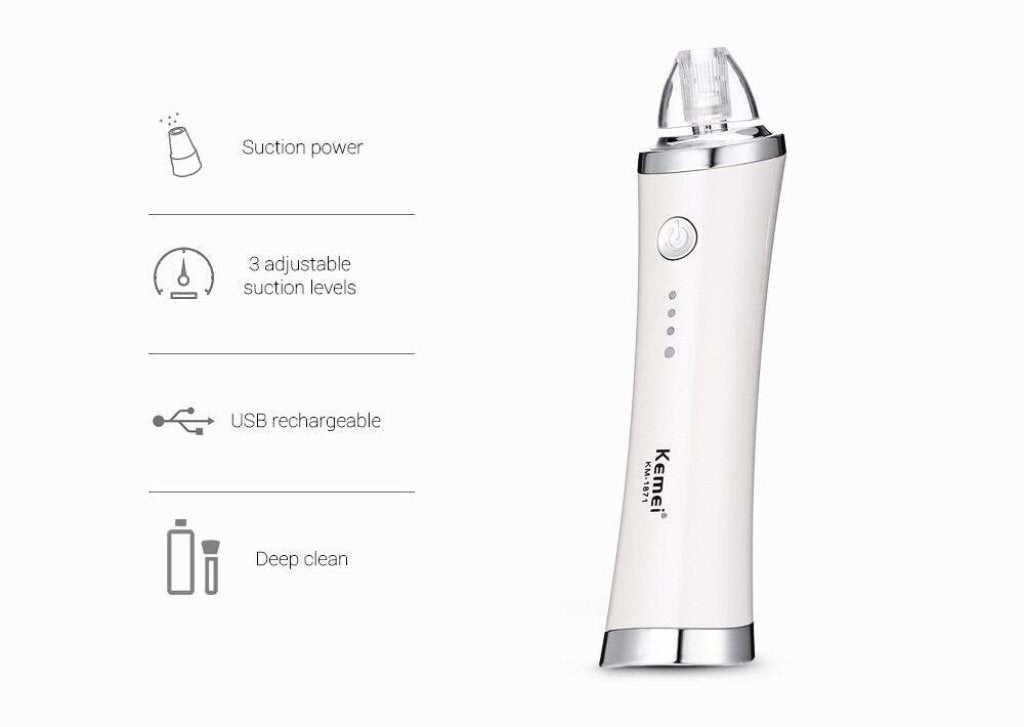 Kemei KM-1871 7 in 1 Blackhead Cleaner/Remover – Kemei Pakistan