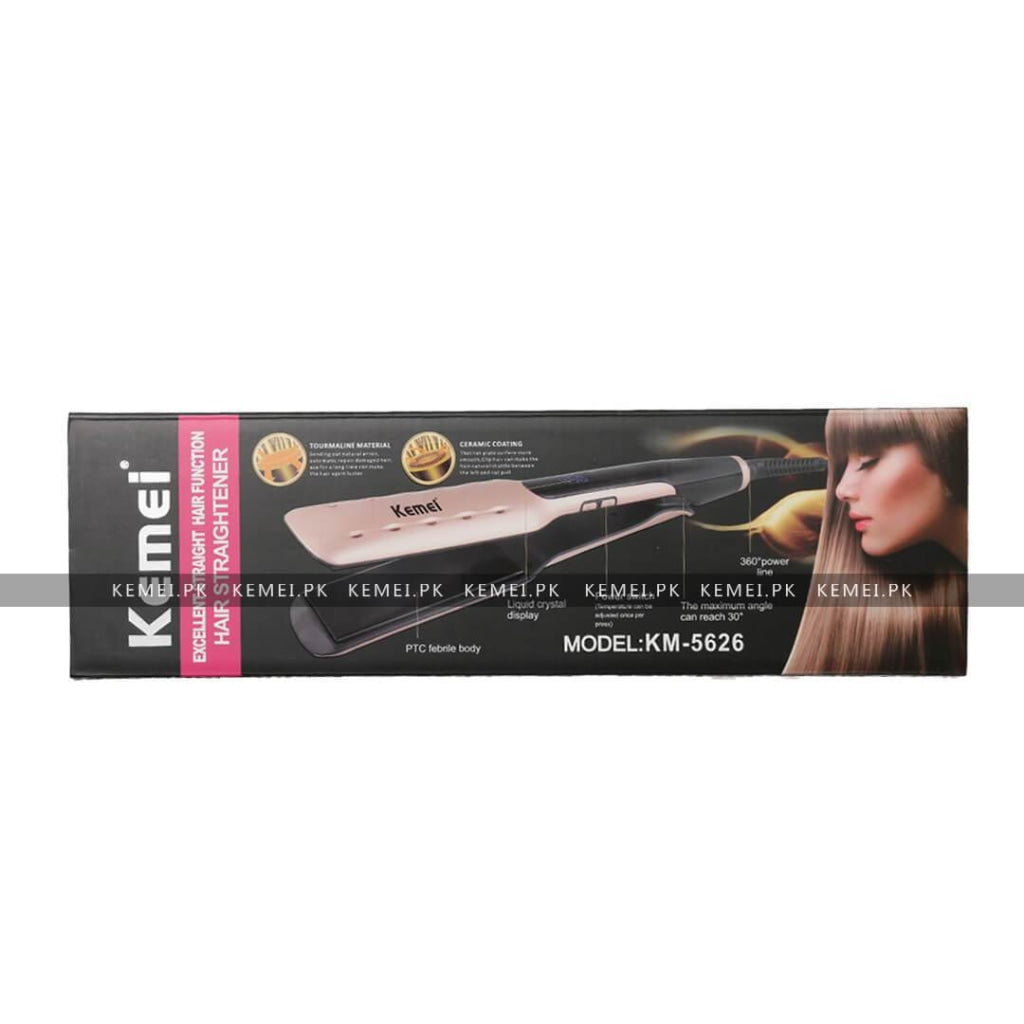 Kemei steam hair straightener best sale