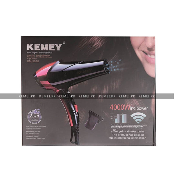 Kemei Km-5818 Professional Hair Dryer