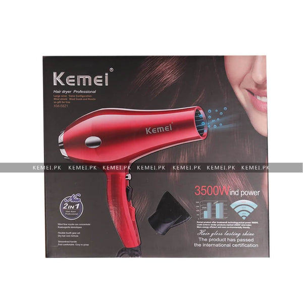 Kemei Km-5821 Professional Hair Dryer