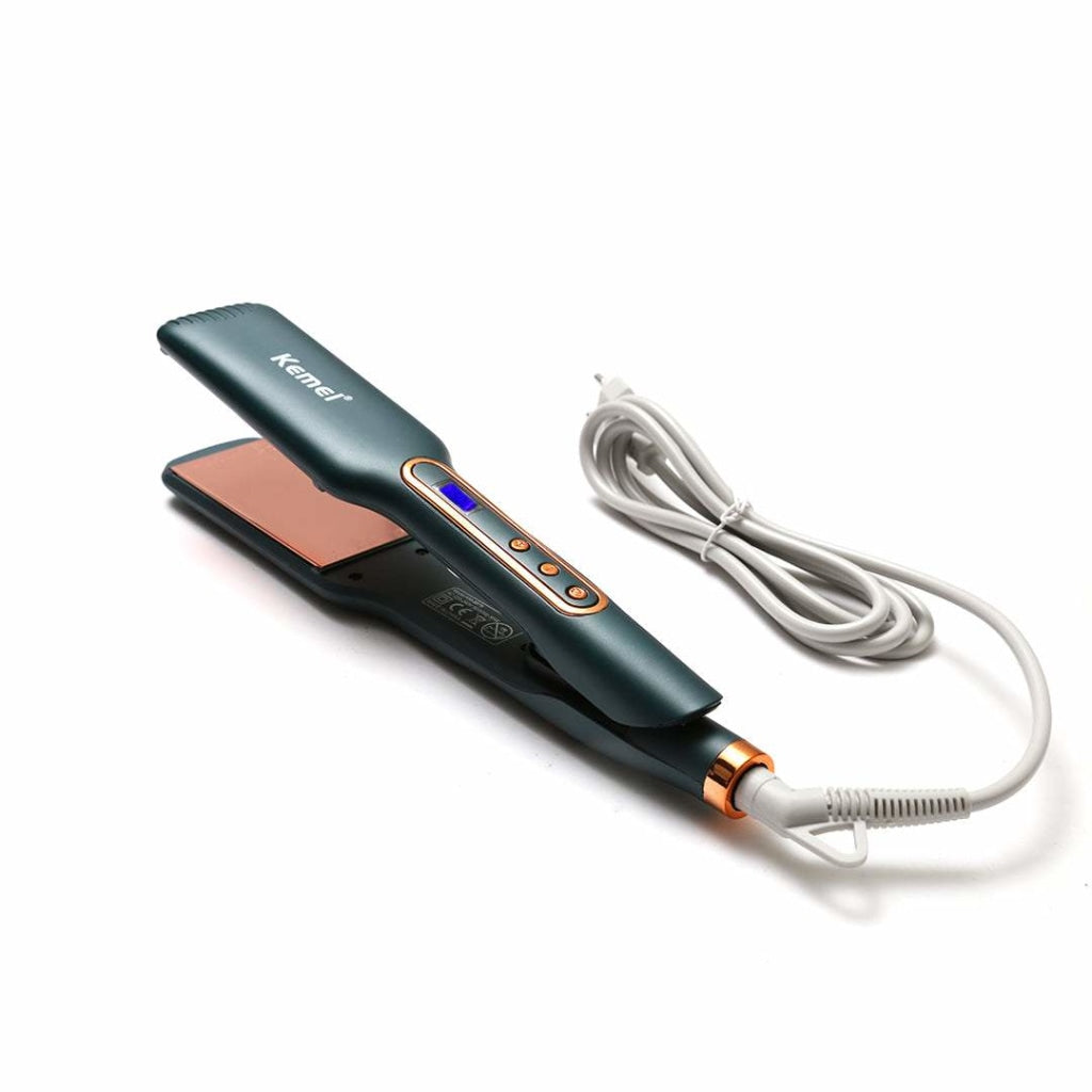 Kemei Km 8879 Digital Hair Straightener Kemei Pakistan